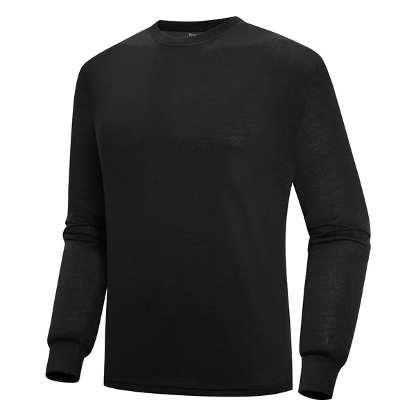 ProtectX 2-pack Blakc High Visibility Shirts Hi Vis Long Sleeve Shirts for Men Women Reflective Safety Shirts (Copy)