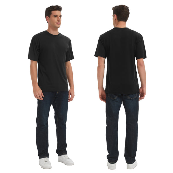 ProtectX 2-pack Blakc High Visibility Shirts Hi Vis Long Sleeve Shirts for Men Women Reflective Safety Shirts (Copy)