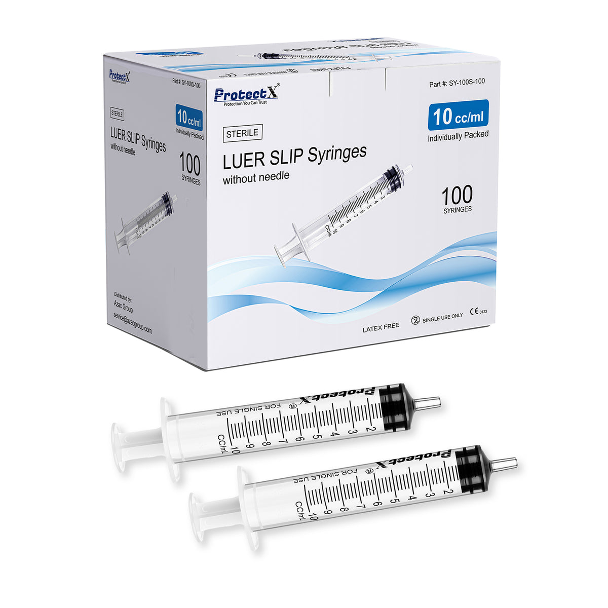 FifthPulse 1 Ml Syringe Without Needle - 5 Pack Of Disposable Syringes - Medical, Scientific Lab, Home Use, Plant, And More - Sterile Luer Lock