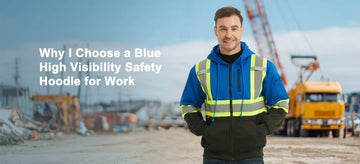 Why I Choose a Blue High Visibility Safety Hoodie for Work