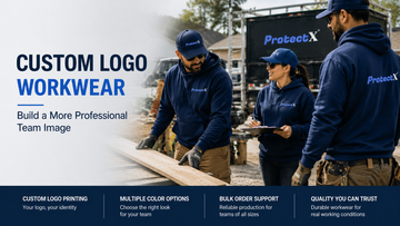 Why Custom Logo Workwear Helps Companies Build a More Professional Team Image