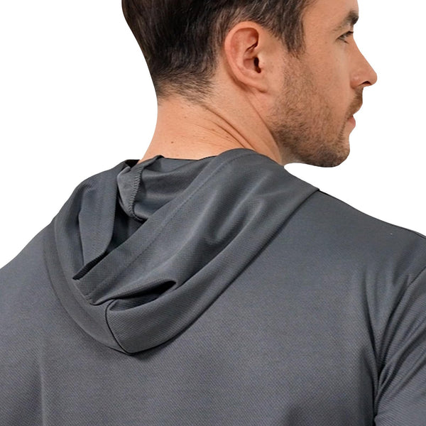 ProtectX 2-Pack Dark Gray Lightweight Long Sleeve Hoodies UPF 50+ Sun Protection Shirts For Men