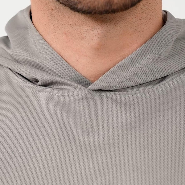 ProtectX 2-Pack Gray Lightweight Long Sleeve Hoodies UPF 50+ Sun Protection Shirts For Men