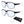 ProtectX Panda Blue Light Blocking Safety Glasses Anti-Glare Scratch Resistant Anti Fog Polycarbonate Lenses ANSI Z87.1 Rated with UV Protection