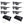 ProtectX Classic Panda Safety Grey Glasses Anti-Fog Scratch Resistant Lenses Protective Reading Glasses ANSI Z87.1