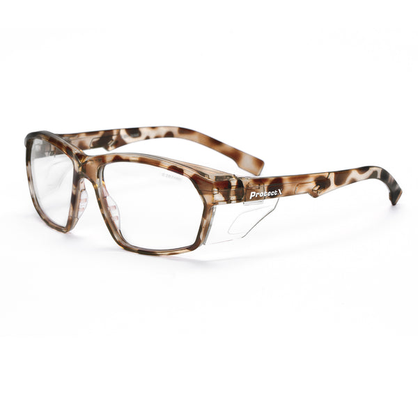 ProtectX【Heritage Pop Series】 Classic Safety Clear Glasses Anti-Fog Scratch Resistant Lenses Protective ANSI Z87.1