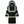 ProtectX High Visibility Black Waterproof Rain Coat for Men, Reflective One-piece Rain Jacket, Long Rain Suit, Hi Vis Safety Gear