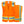ProtectX Orange High Visibility Reflective Safety Vest for Men Women Hi Vis Work Construction Vest with Pockets Class 2 Zipper Front Meets ANSI Standards 7 Pockets