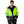 ProtectX Neon Green High Visibility Winter Safety Jacket for Men, Reflective Insulated Work Long Coat