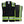 ProtectX Black High Visibility Reflective Safety Vest for Men Women Hi Vis Work Construction Vest with Pockets Class 2 Zipper Front  7 Pockets