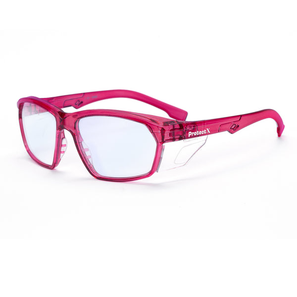 ProtectX  Heritage Pop Collection  Blue Light Blocking Safety Glasses Anti-Glare Scratch Resistant Anti Fog Polycarbonate Lenses ANSI Z87.1 Rated with UV Protection