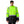 ProtectX Neon Green High Visibility Winter Safety Jacket for Men, Reflective Insulated Work Long Coat
