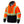 ProtectX Hi Vis Neon Orange Safety Hoodie for Men Women Fleece Lined Class 3 High Visibility Sweatshirt Reflective Jacket