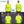 ProtectX Neon Green 2-Pack High Vis Safety Shirts for Men, Short Sleeve Reflective Shirts, Class 2 Construction Shirts for Men
