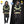 ProtectX High Visibility Black Waterproof Rain Coat for Men, Reflective One-piece Rain Jacket, Long Rain Suit, Hi Vis Safety Gear