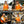ProtectX Orange High Visibility Reflective Safety Vest for Men Women Hi Vis Work Construction Vest with Pockets Class 2 Zipper Front Meets ANSI Standards 7 Pockets