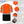 ProtectX Reflective Orange Short Sleeve High Visibility Heavy-Duty Safety T-Shirt Type R Class 2