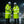 ProtectX High Visibility Green Waterproof Rain Coat for Men, Reflective One-piece Rain Jacket, Long Rain Suit, Hi Vis Safety Gear