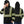 ProtectX 3 Pack Men's Hooded Black High Visibility Heavy Duty Long Sleeve Reflective Safety Shirts for Construction