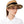 ProtectX Women's Sun Visor Hats, Wide Brim Straw Beach Cap Ponytail Hat, Compact Rolled-Up Foldable Hat with UV Protection