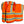 ProtectX 9 Pockets Orange Safety Vest for Men Women High Visibility Reflective Vest for Construction Work Class 2