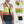 ProtectX Safety Vest Neon Green Class 2 Hi-Visibility Vest All Solid Fabric with 6 Pockets, ANSI/ISEA Certified