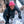 ProtectX 2packs High Visibility Pink Safety Beanies, 360-Degree Reflective Comfortable Knit Beanie Headcover Hat, Warming Cap for Work