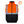 ProtectX Orange Winter Safety Vest Insulated High Visibility Construction Vest With Pockets