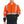 ProtectX Orange Zippered High Visibility Safety Reflective Sweatshirt with Large Pockets Class 3