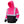 ProtectX Pink Pullover High Visibility Winter/Fall Hoodie Safety Reflective Sweatshirt For Men and Women with Large Pockets