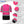 ProtectX Reflective Pink Short Sleeve High Visibility 3-Pack Heavy-Duty Safety T-Shirt