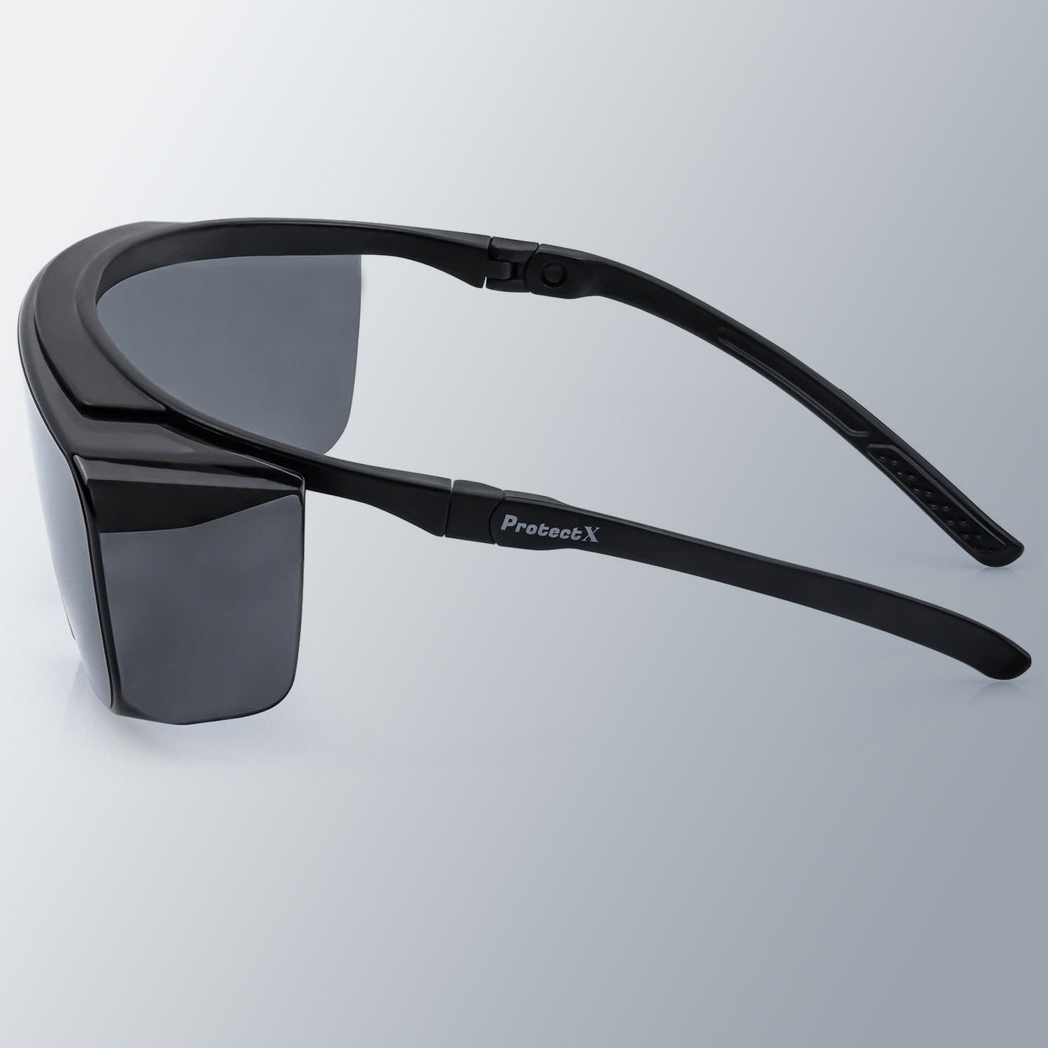 goggles for smoke protection ProtectX Safety Goggles & Glasses Scratch Resistant Anti Fog Polycarbonate Lenses ANSI Z87.1 Rated with UV Protection Captain Tinted Smoke