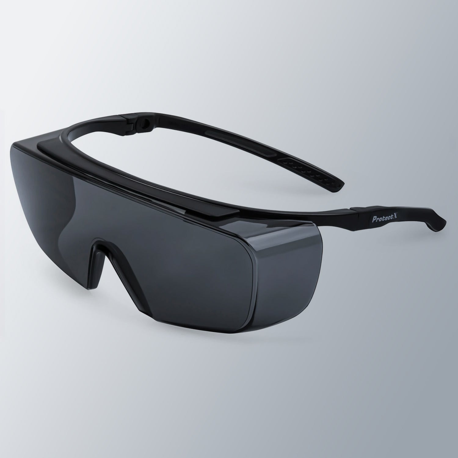 goggles for smoke protection ProtectX Safety Goggles & Glasses Scratch Resistant Anti Fog Polycarbonate Lenses ANSI Z87.1 Rated with UV Protection Captain Tinted Smoke