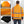 ProtectX Waterproof Class 3 Hi Vis Safety Winter Bomber Jacket for Men, High Visibility Reflective Jacket - Neon Orange