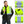 ProtectX Winter Safety Vest Insulated High Visibility Construction Vest With Pockets