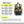 ProtectX Safety Vest Black Hi-Visibility Vest Solid Front Mesh Back with 6 Pockets
