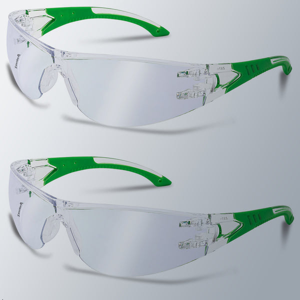 ProtectX Roxy Blue Light 2 Pk Safety Glasses Anti-Fog Scratch Resistant Lenses ANSI Z817.