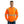 ProtectX Orange 2-pack High Vis Safety Shirts for Men, Long Sleeve Reflective Shirts, Class 3 Construction Shirts for Men Women