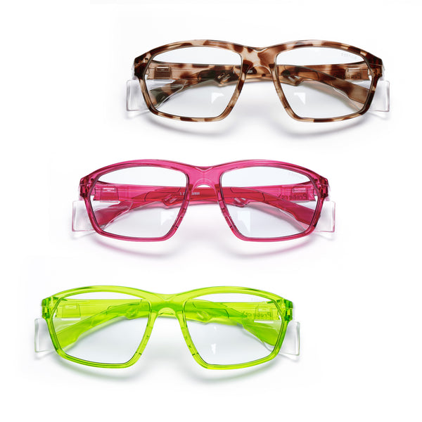 ProtectX  Heritage Pop Collection  Blue Light Blocking Safety Glasses Anti-Glare Scratch Resistant Anti Fog Polycarbonate Lenses ANSI Z87.1 Rated with UV Protection