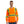 ProtectX Orange High Visibility Safety Shirt, Quick Dry Breathable Reflective Construction Work Long Sleeve Shirts, Class 2 Type R
