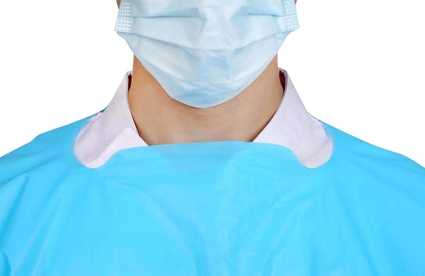 FDA 510(k), AAMI Level 3, Protective Gown - 25 GSM Blue - AZAC Group