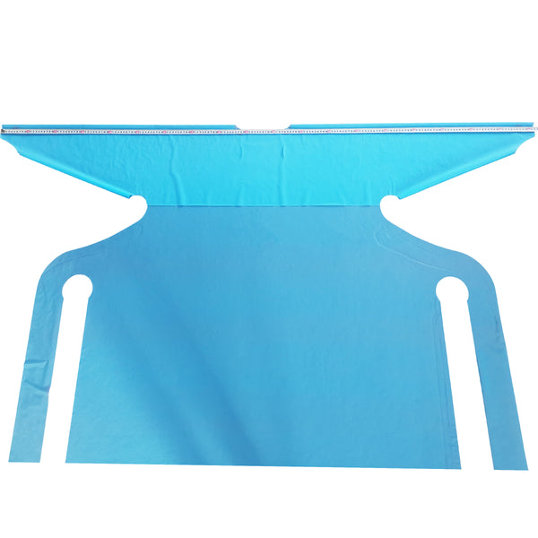 Level 4 AAMI Disposable Isolation Gown - 40 GSM Blue - AZAC Group