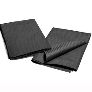 Disposable Dental Bibs Napkin 50Pcs Black - AZAC Group