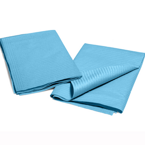 Disposable Dental Bibs Napkin 50Pcs Blue - AZAC Group