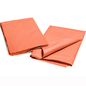 Disposable Dental Bibs Napkin 50Pcs Orange - AZAC Group