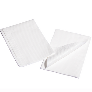 Disposable Dental Bibs Napkin 50Pcs White - AZAC Group