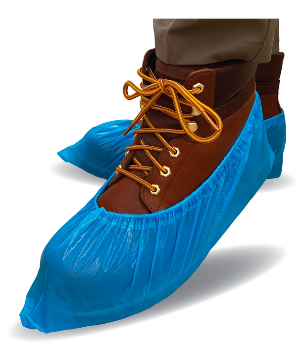 Disposable Shoe Covers - Blue - AZAC Group