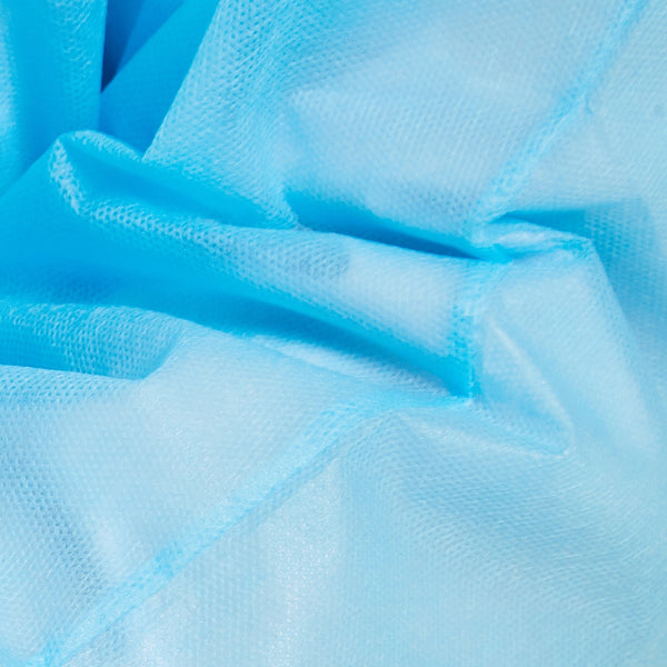 Disposable Breathable Polypropylene Isolation Gown Blue - AZAC Group